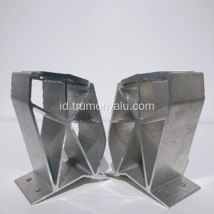 Komponen aluminium alloy bumper anti-tabrakan